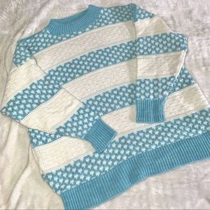Vintage Mock Turleneck Sweater, size M